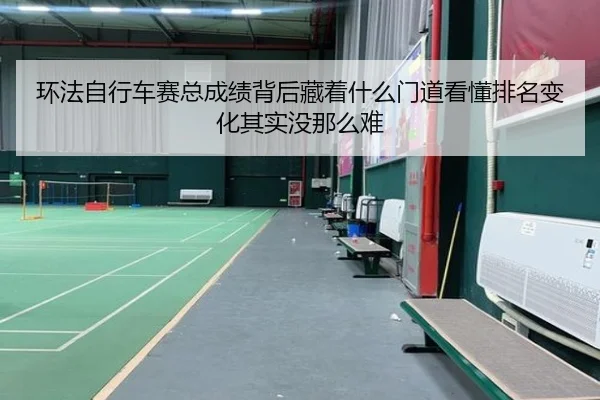 环法自行车赛总成绩背后藏着什么门道看懂排名变化其实没那么难